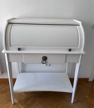 Escritorio Buró Secreter Blanco Madera