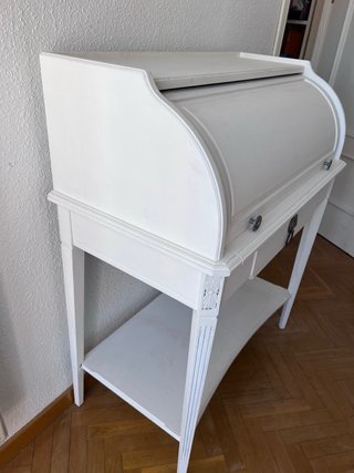 Escritorio Buró Secreter Blanco Madera