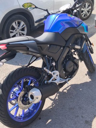 Yamaha MT-125 Naked Azul