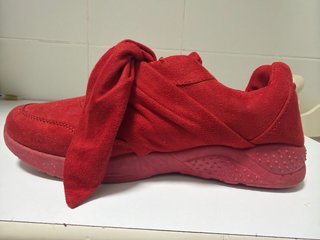 Deportivas mujer rojas talla 40