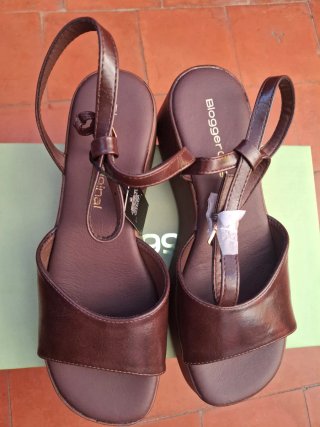 Sandalias Plataforma Blogger Marrón
