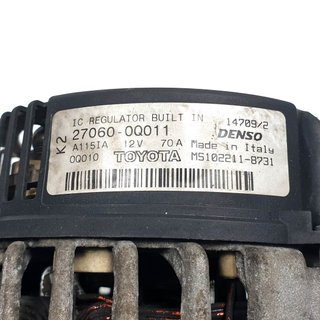 ALTERNADOR TOYOTA TOYOTA AYGO (KGB/WNB) 2005-2015