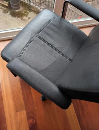 Silla de oficina Ikea negra