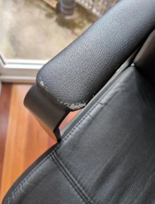 Silla de oficina Ikea negra