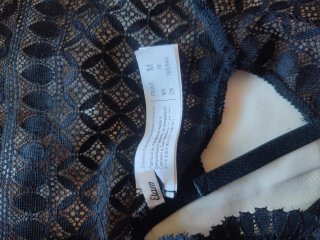 Body Etam Pizzo Nero