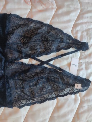 Body Etam Pizzo Nero