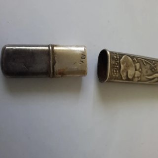 Agulheiro Prata de Lei Art Nouveau 1915 (111 anos)