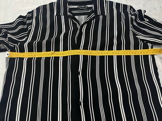 Camicia uomo Calliope righe bianche nere