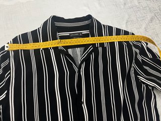 Camicia uomo Calliope righe bianche nere