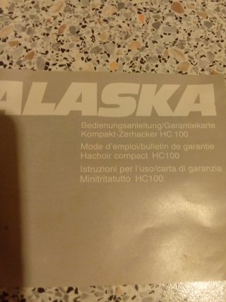 Minitritatutto HC 100 Alaska