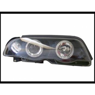 Faros Delanteros Ojos De Angel BMW E46 '98-01 4P.