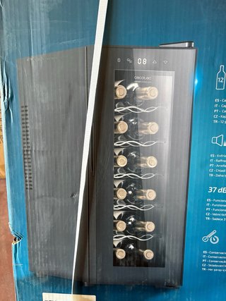 Vinoteca Cecotec Bolero GrandSommelier 1250