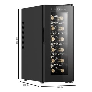 Vinoteca Cecotec Bolero GrandSommelier 1250