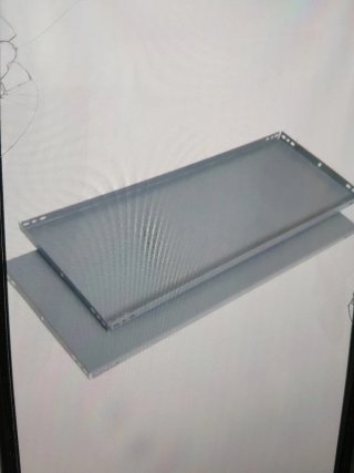 Baldas metálicas estantería gris varias medidas