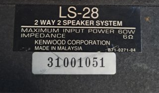Altavoces Kenwood Negros
