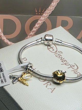 Pulsera Pandora Disney con Charm 16cm
