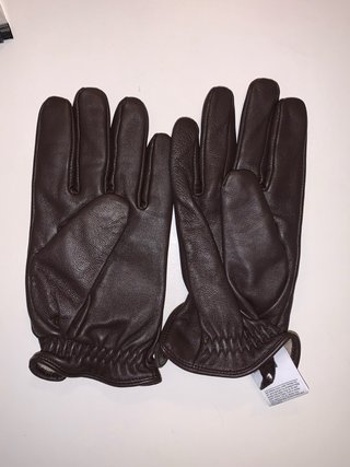 Guantes de Piel Marrón Sculfers Talla L/XL