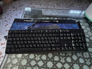 SIN ESTRENAR - Teclado H-880 Negro