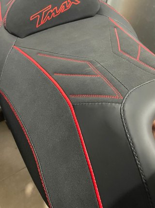 Asiento T-max 2001-2007 Negro/Rojo