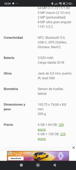 Xiaomi Redmi Note 9 Pro