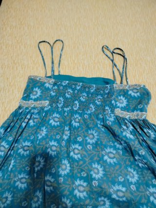 Vestido largo estilo boho