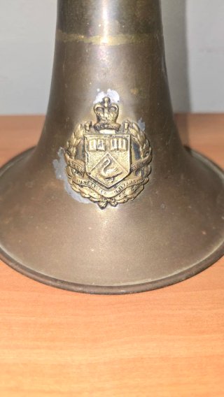 Corneta militar de colección