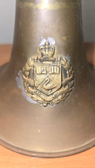 Corneta militar de colección