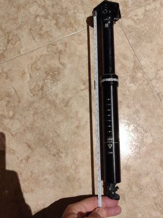 Tija telescópica 31.6x100mm + Mando