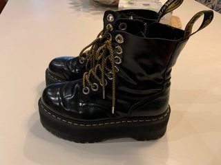 Dr. Martens Jadon Max Botas Cremallera Negra Talla