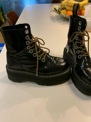 Dr. Martens Jadon Max Botas Cremallera Negra Talla