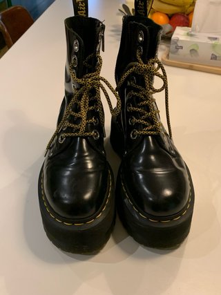 Dr. Martens Jadon Max Botas Cremallera Negra Talla