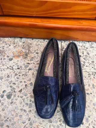Zapatos de vestir azul marino