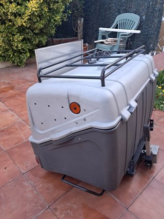 Remolque para perro enganche bola