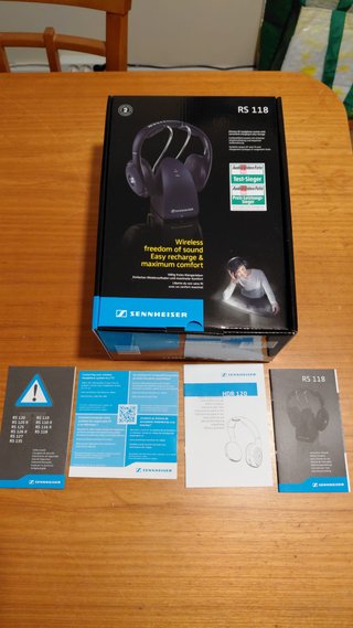 Auriculares Sennheiser HDR 120 + Caja Original
