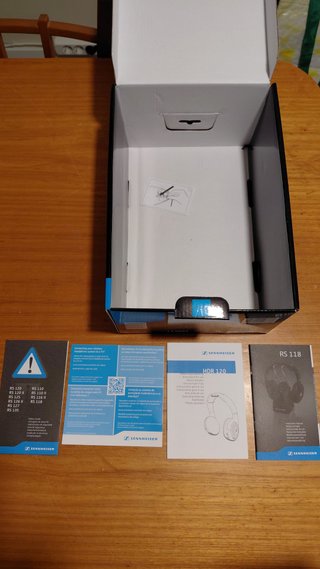 Auriculares Sennheiser HDR 120 + Caja Original