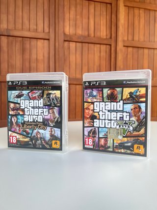 🇮🇹 Gta Liberty City e Gta V ps3 playstation 3