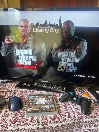 🇮🇹 Gta Liberty City e Gta V ps3 playstation 3