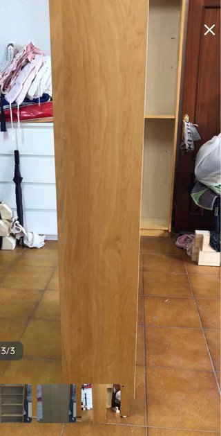 Estantería de madera Ikea