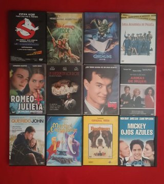 Dvd peliculas a 3€ unidad cine actual