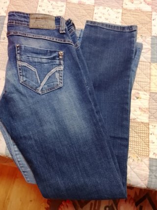 Pantalones vaqueros azules