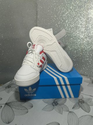 Adidas Team Court 2 STR Blancas Rojas Talla 42.5