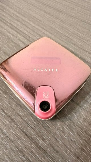 Teléfono Móvil Alcatel Plata