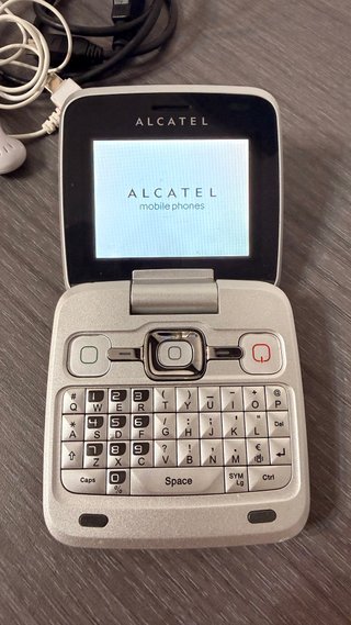 Teléfono Móvil Alcatel Plata