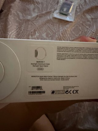 Apple Watch Series 7 45mm Beige/Oro