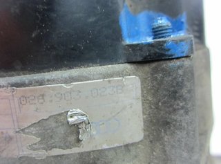 1348926 alternador 2541434 volkswagen golf ii