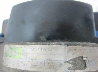 1348926 alternador 2541434 volkswagen golf ii