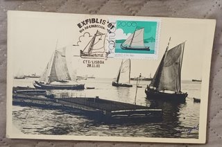 Máximo Postal Barcos Portugueses