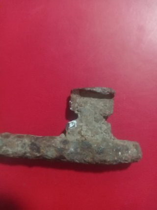 Llave antigua de hierro forjado 15 cm
