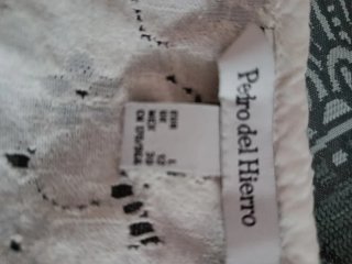 Camisa Pedro del Hierro blanca encaje