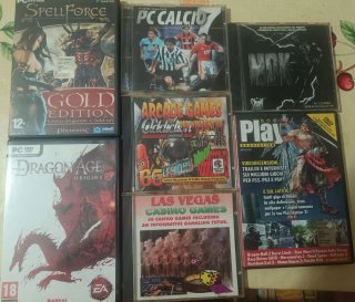 Lotto Giochi PC: Dragon Age, Spellforce, Calcio